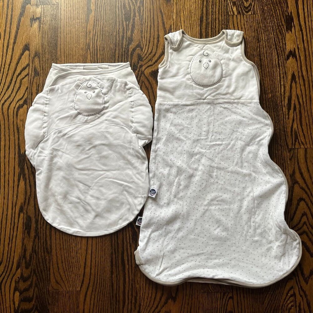 Nested Bean Swaddle and Sleep Sack Bundle (0-6M and 6-15M)
